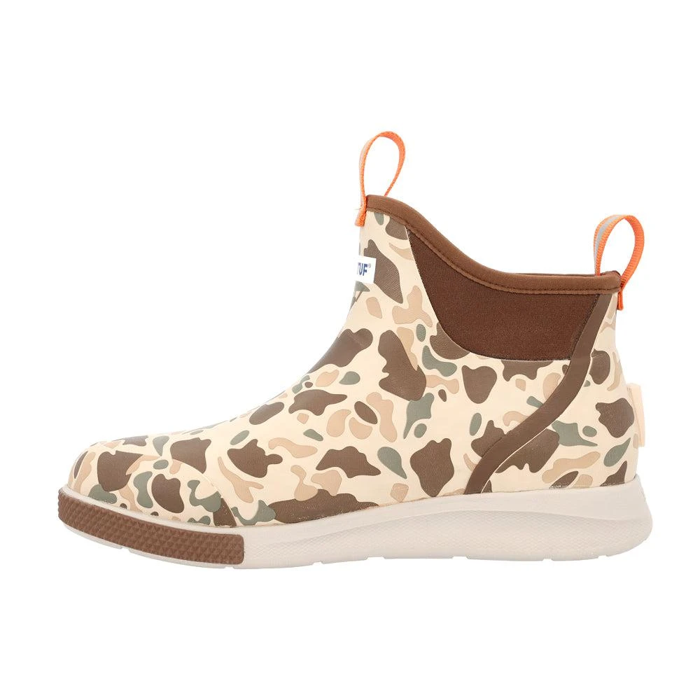 商品Xtratuf|Sport Ankle Deck Camo Round Toe Pull On Rain Boots,价格¥1006,第3张图片详细描述