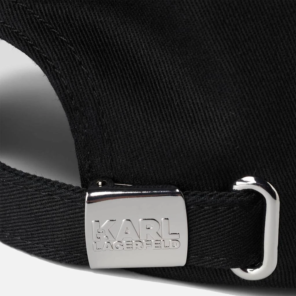 商品Karl Lagerfeld Paris|Karl Lagerfeld Women's K/Ikonik Cap - Black,价格¥466,第3张图片详细描述