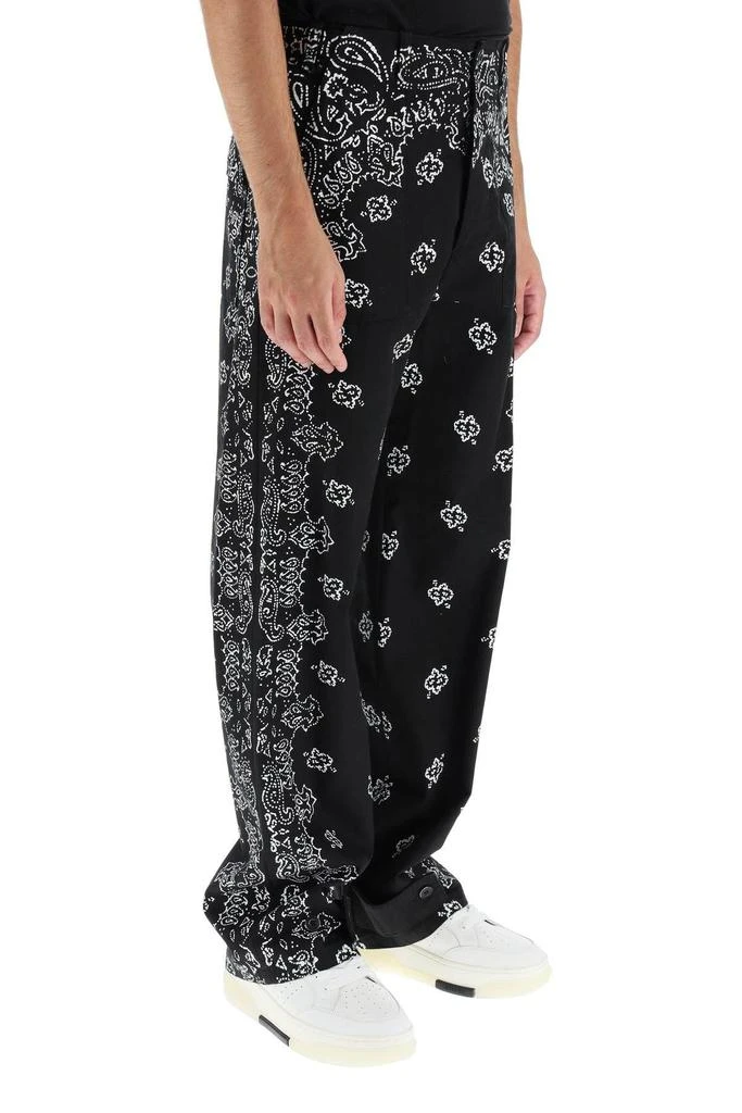 商品AMIRI|BANDANA PRINT COTTON PANTS,价格¥3233,第3张图片详细描述