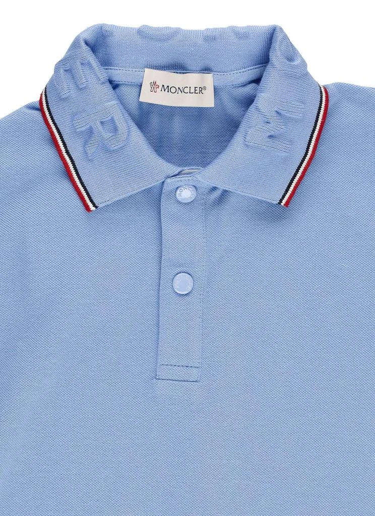 商品Moncler|Moncler Enfant Logo Patch Long-Sleeved Polo Shirt,价格¥1213,第3张图片详细描述