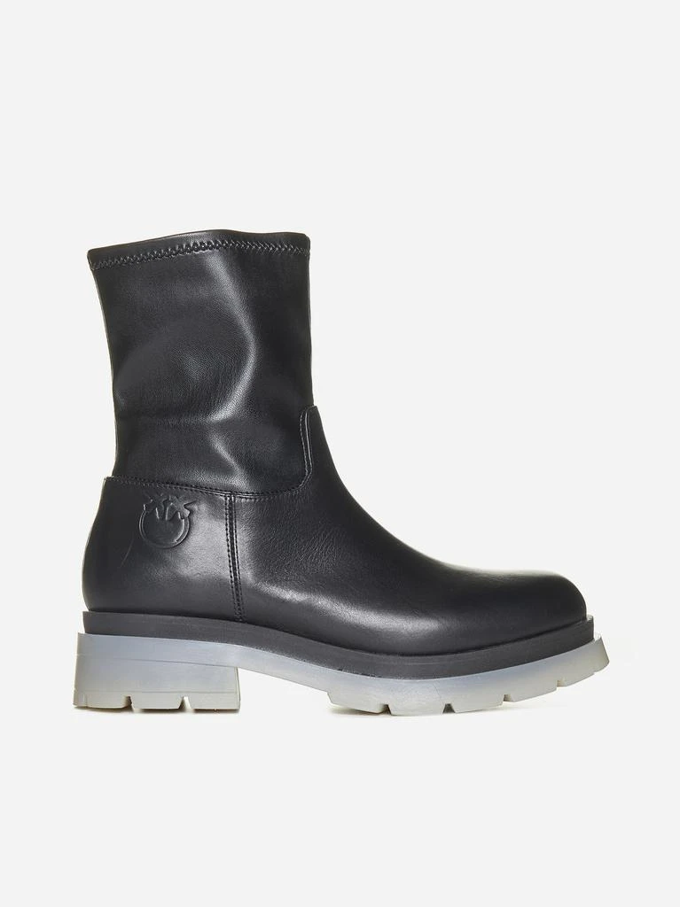 商品PINKO|Prezzemolo leather ankle boots,价格¥2236,第1张图片