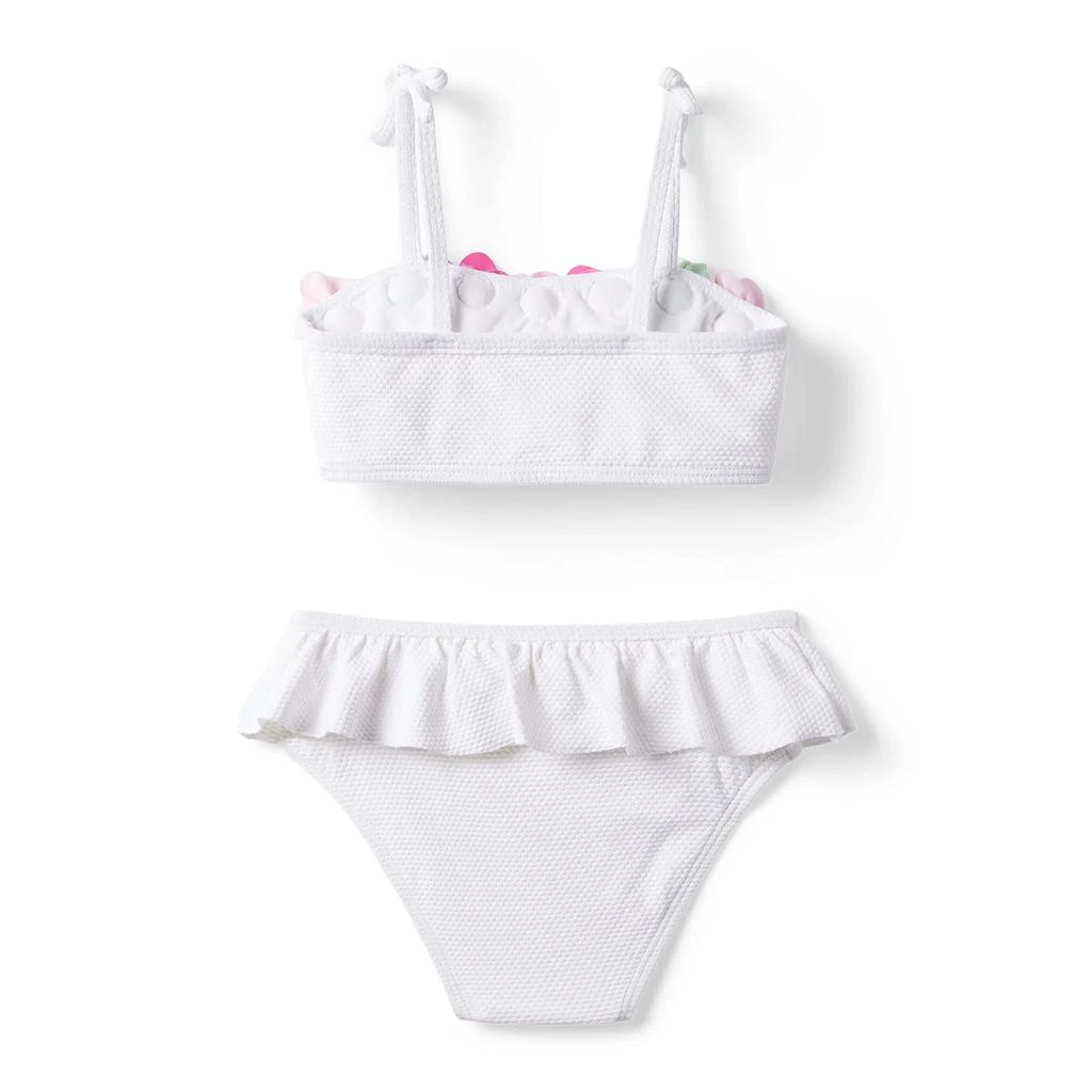 商品Janie and Jack|3-D Flower Two-Piece Swim (Toddler/Little Kids/Big Kids),价格¥194,第2张图片详细描述