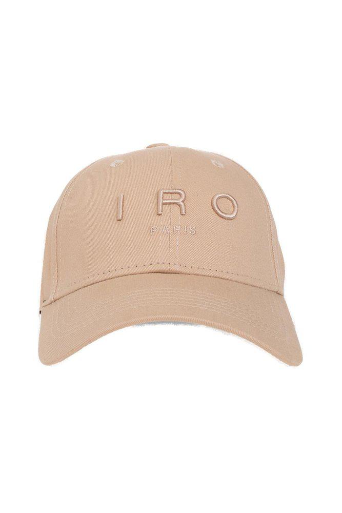 Iro Logo-Embroidered Rounded Visor Cap商品第1张图片规格展示