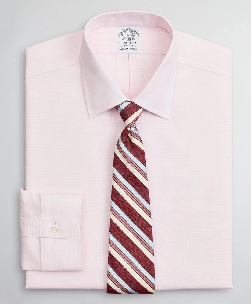 商品Brooks Brothers|Regent Regular-Fit Dress Shirt, Non-Iron Dobby Ainsley,价格¥412,第1张图片