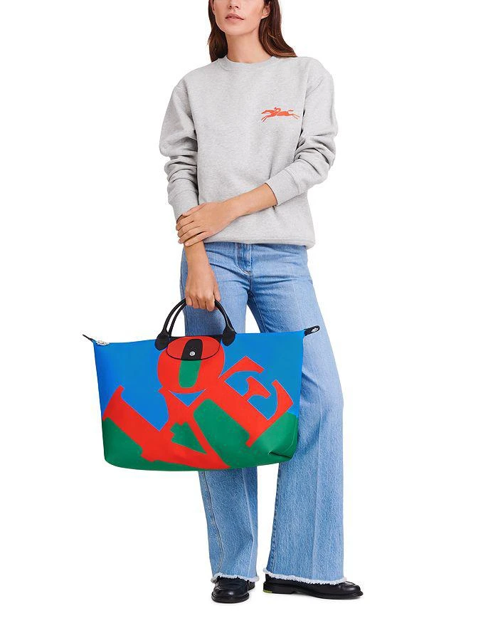 商品Longchamp|x Robert Indiana Travel Bag,价格¥3158,第2张图片详细描述