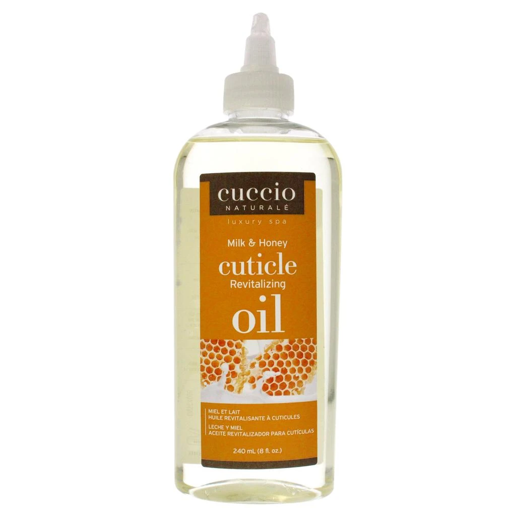 商品Cuccio Naturale|Cuticle Revitalizing Oil - Milk and Honey Manicure by Cuccio Naturale for Unisex - 8 oz Oil,价格¥211,第1张图片