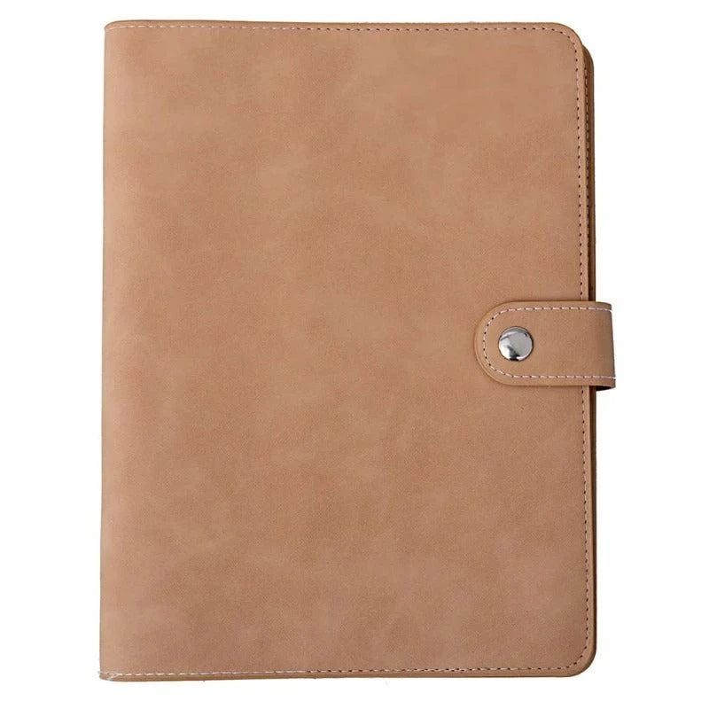 商品Multitasky|Vegan Leather Organizational Notebook A5 with Sticky Note Ruler,价格¥236,第3张图片详细描述