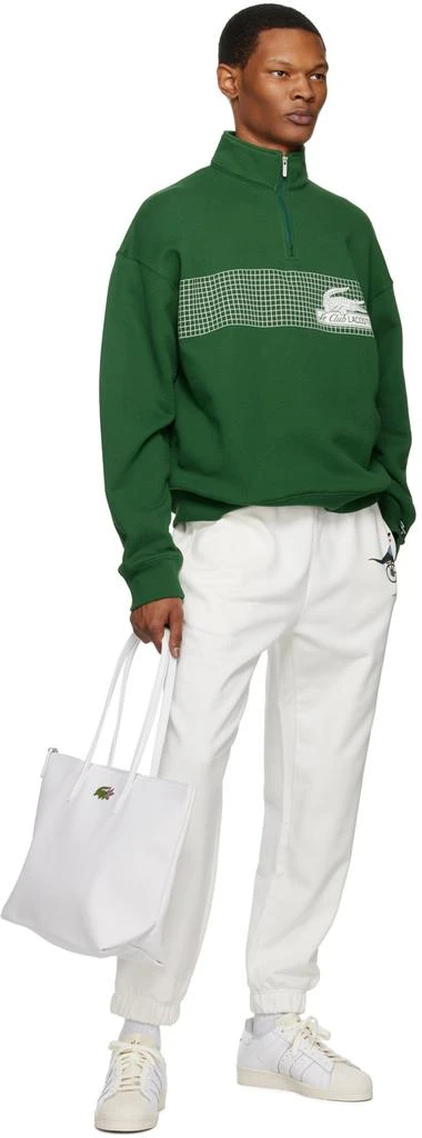 商品Lacoste|White Stranger Things Shopping Tote,价格¥924,第4张图片详细描述