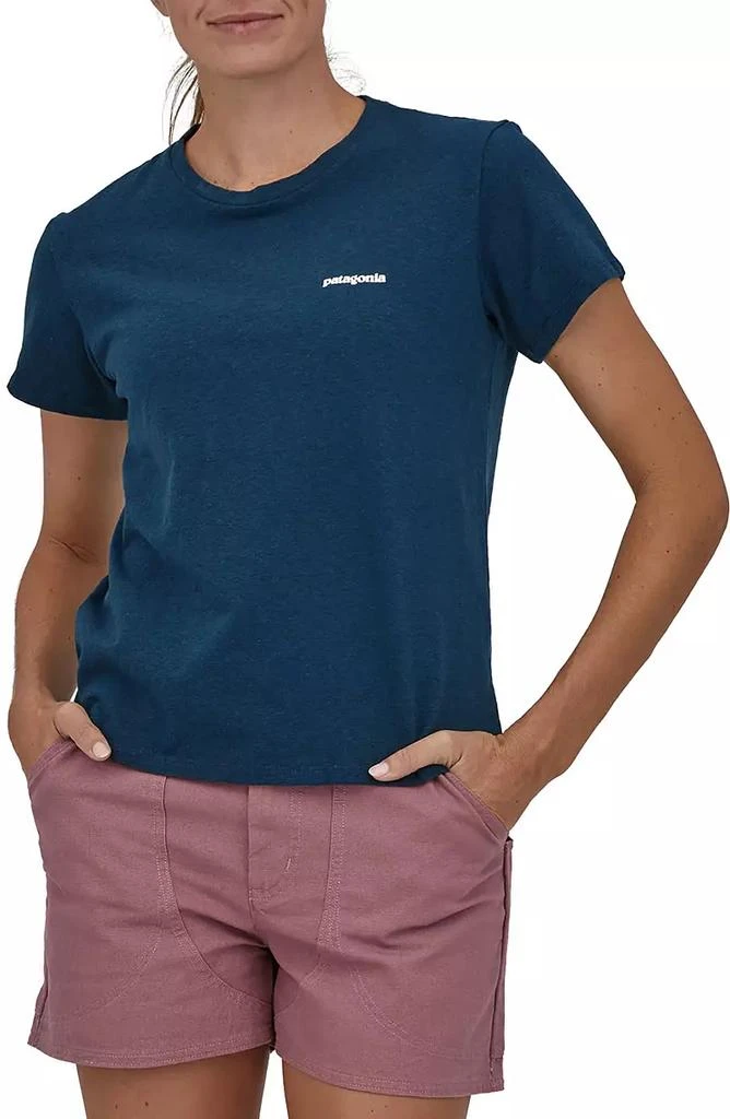 商品Patagonia|Patagonia Women's P-6 Logo Responsibili-Tee Short Sleeve Shirt,价格¥375,第2张图片详细描述