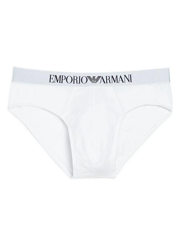 商品Emporio Armani|Stretch Cotton Brief 男士三角裤,价格¥211,第1张图片详细描述