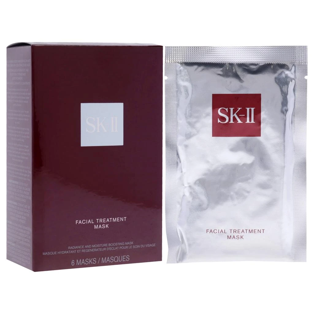 商品SK-II|Facial Treatment Mask by  for Unisex - 6 Pc Mask,价格¥710,第3张图片详细描述