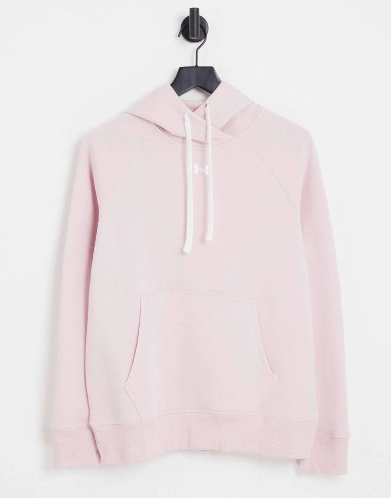 商品Under Armour|Under Armour Rival fleece hoodie in dusty pink,价格¥338,第1张图片