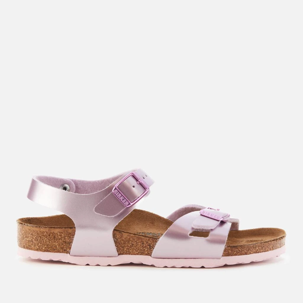 商品Birkenstock|BIRKENSTOCK KIDS' RIO SANDALS - ELECTRIC METALLIC LILAC,价格¥286,第1张图片