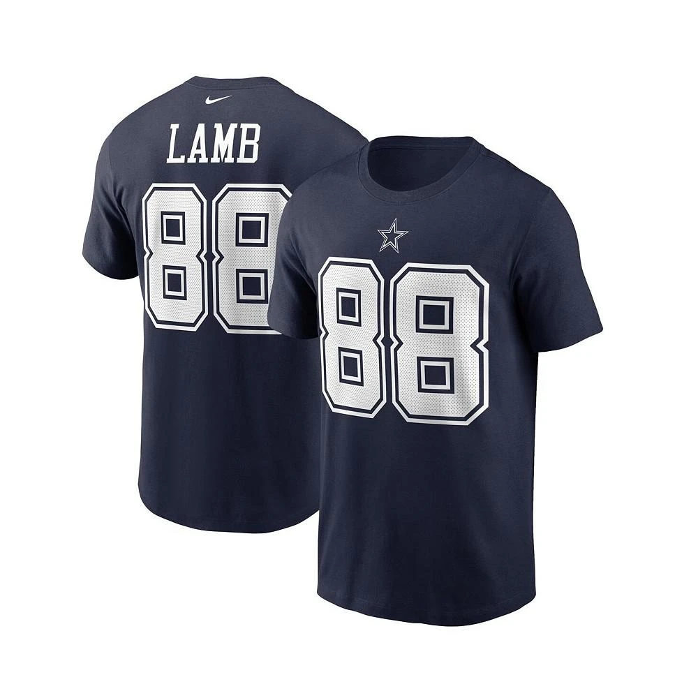 商品NIKE|Dallas Cowboys Men's Pride Name and Number Wordmark 3.0 Player T-shirt Ceedee Lamb,价格¥300,第1张图片