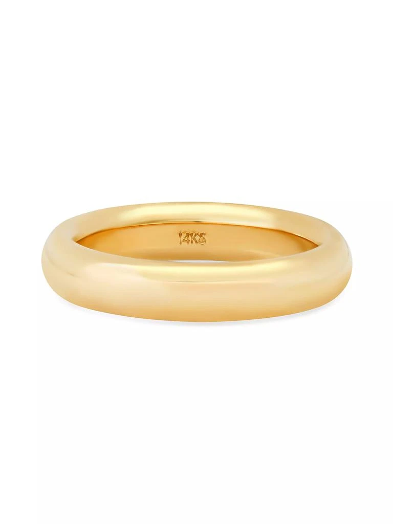 商品Shylee Rose Jewelry|14K Yellow Gold Wide Layering Band,价格¥5808,第1张图片