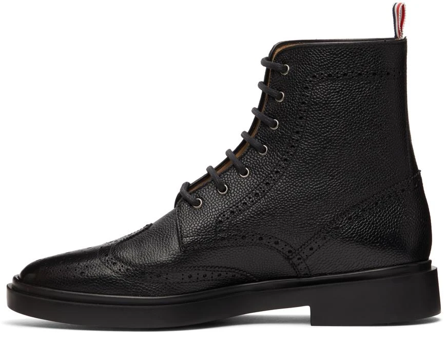 商品Thom Browne|黑色 Classic Wingtip 踝靴,价格¥8873,第3张图片详细描述