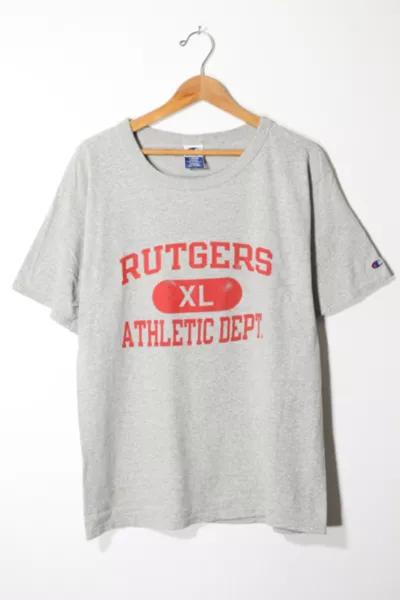 Vintage Champion Rutgers University Athletic Dept T-shirt商品第1张图片规格展示