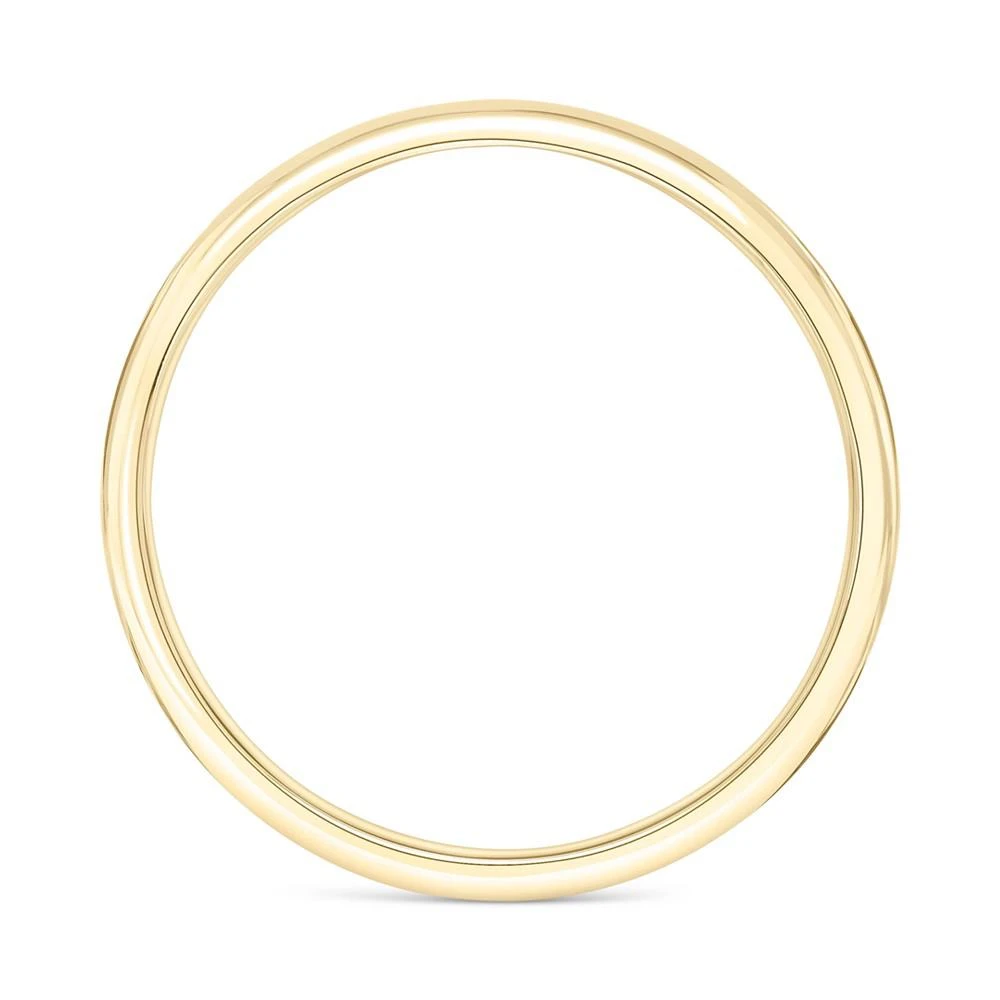 商品Macy's|Men's Comfort Fit Wedding Band (3mm) in 14k Gold,价格¥10839,第3张图片详细描述