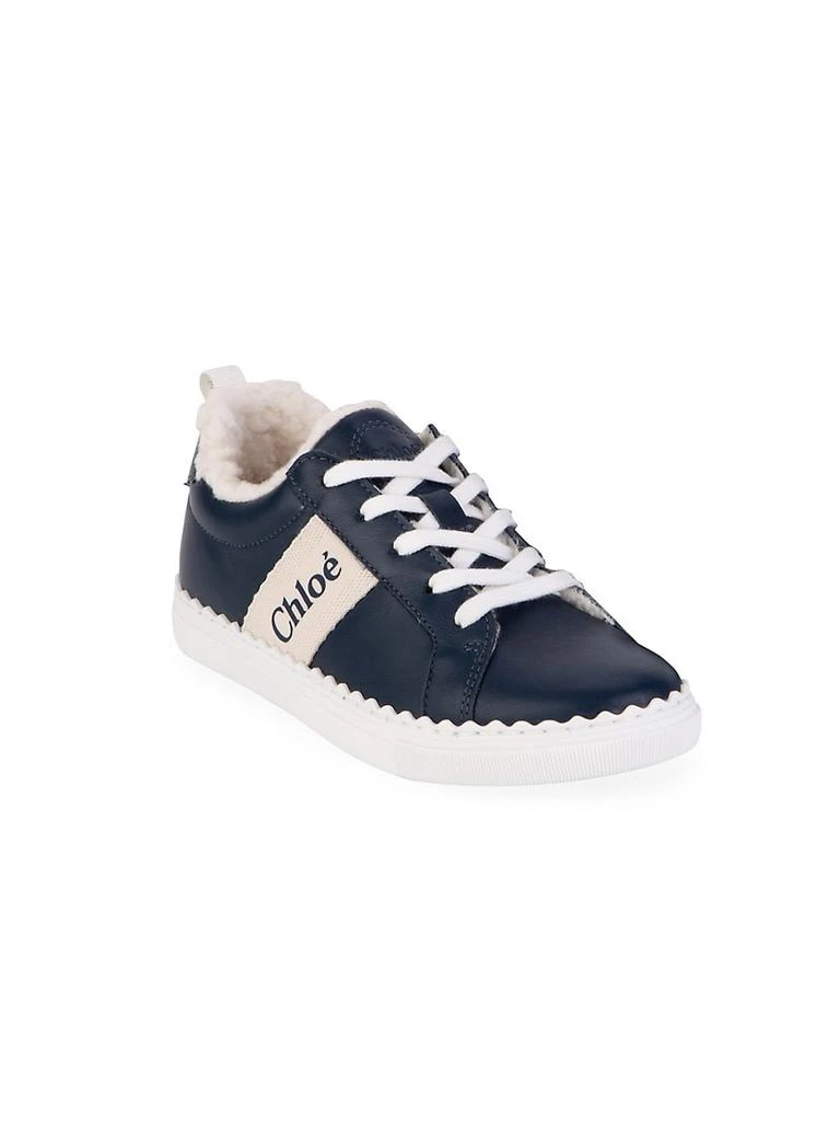 商品Chloé|Girl's Leather Sneakers,价格¥977,第1张图片