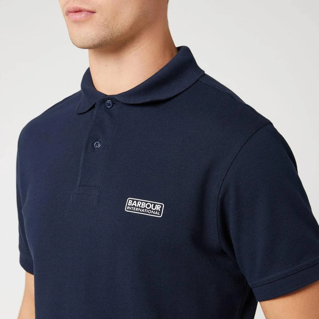 商品Barbour|Barbour International Men's Essential Polo Shirt - International Navy,价格¥196,第4张图片详细描述