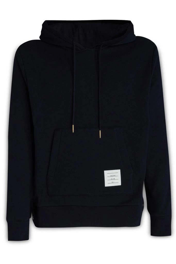 商品Thom Browne|Thom Browne Striped Drawstring Hoodie,价格¥4988,第1张图片