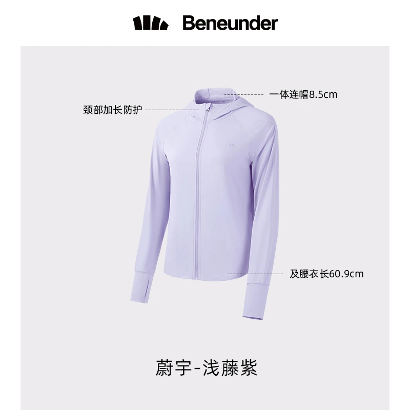 蕉下防晒衣女款春夏运动外套户外防紫外线透气冰丝凉感开衫防晒服 商品