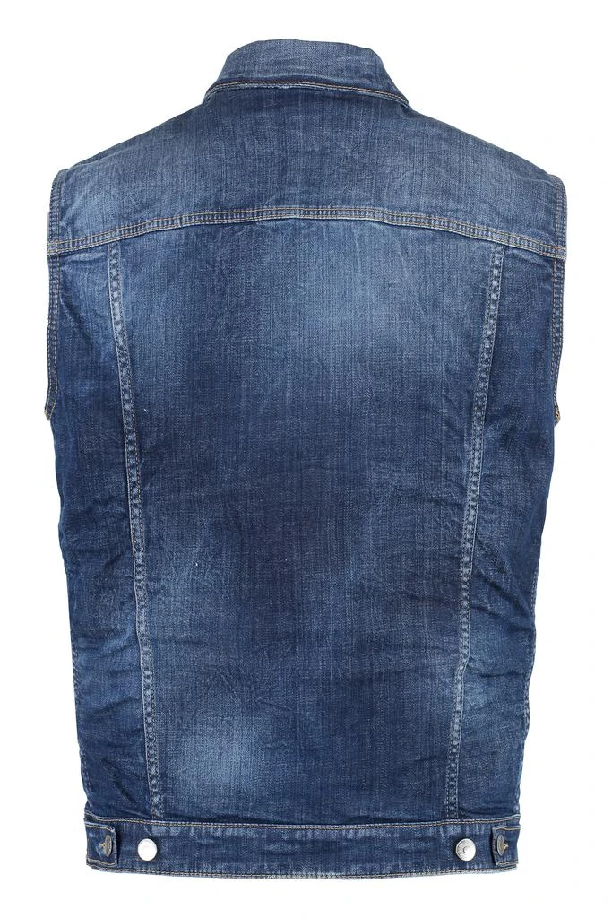 商品DSQUARED2|DAN DENIM VEST,价格¥3055,第2张图片详细描述