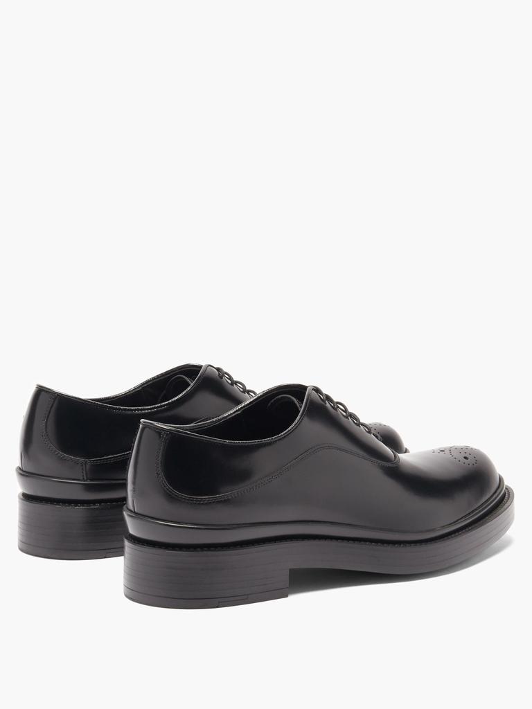 Spazzolato-leather Oxford shoes商品第4张图片规格展示