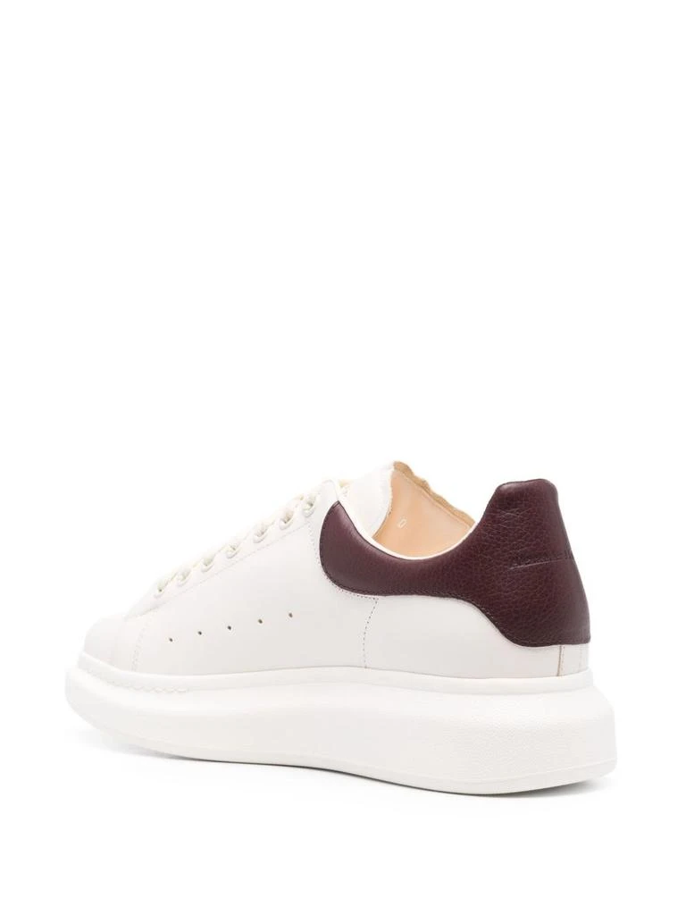 商品Alexander McQueen|ALEXANDER MCQUEEN - Oversize Leather Sneakers,价格¥5210,第2张图片详细描述