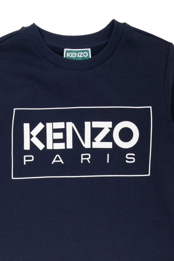 商品Kenzo|Kenzo Kids Logo Printed Crewneck Sweatshirt Dress,价格¥900,第3张图片详细描述