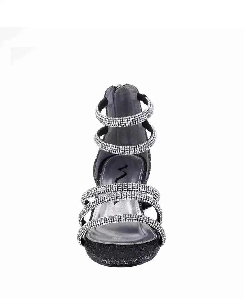 Little Girls Sparklar Rhinestone Embellished Dress Sandal 商品