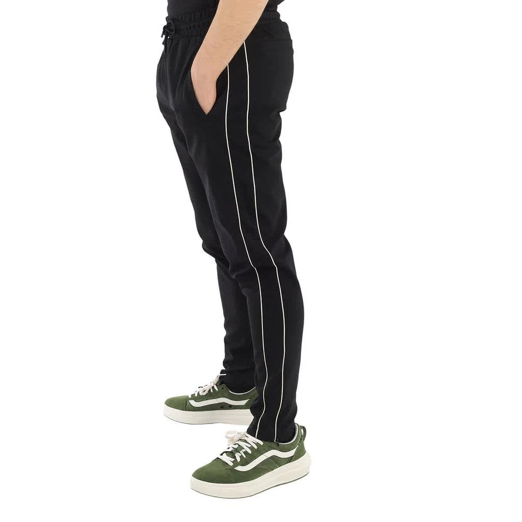 商品Hugo Boss|Hugo Boss Men's Black Lamont Logo-patch Stripe Joggers, Size X-Large,价格¥687,第2张图片详细描述