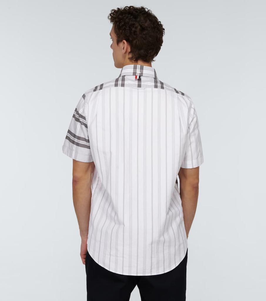 商品Thom Browne|Fun-Mix条纹短袖衬衫,价格¥2823,第6张图片详细描述