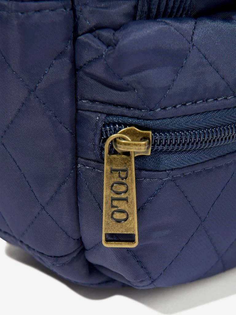 商品Ralph Lauren|Ralph Lauren Kids Quilted Crossbody Bag in Navy (17cm),价格¥475,第4张图片详细描述