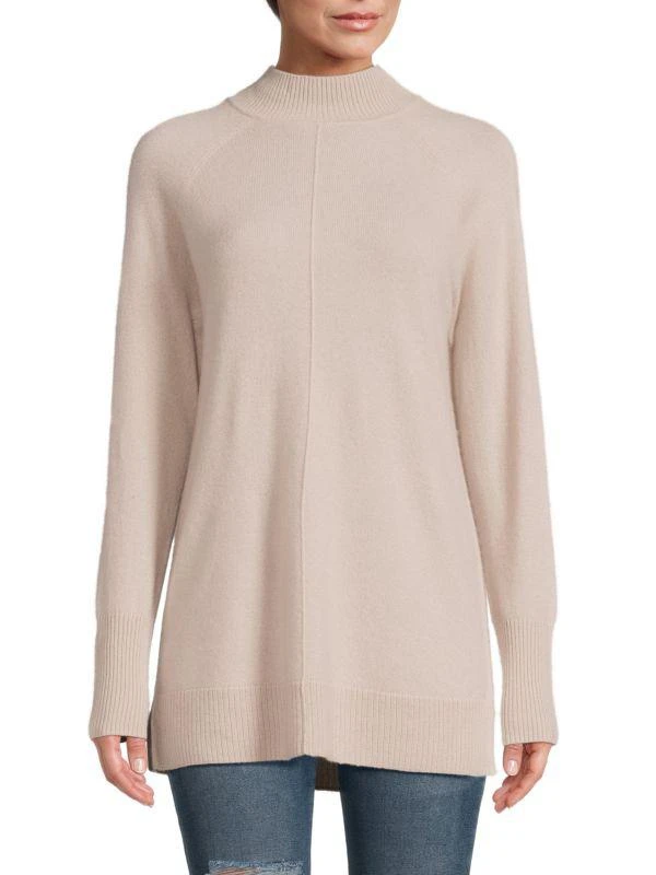 商品Saks Fifth Avenue|Mockneck 100% Cashmere Sweater,价格¥225,第1张图片