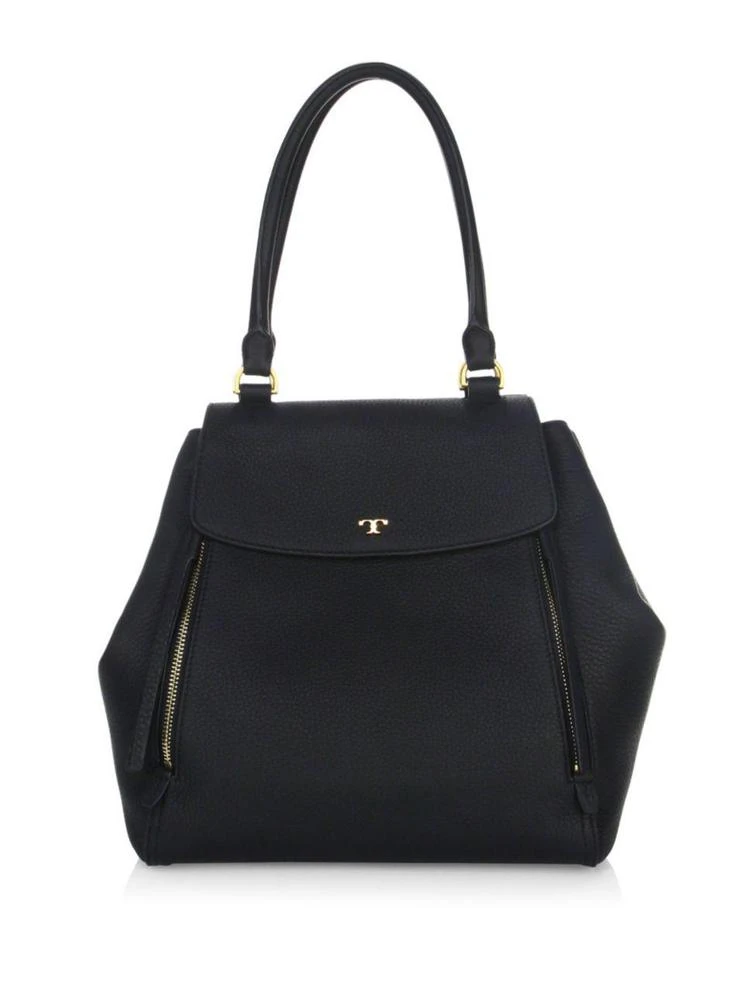 商品Tory Burch|Tory Burch - Half-Moon Leather Tote,价格¥4483,第1张图片