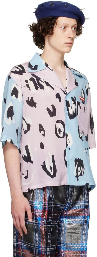商品Charles Jeffrey Loverboy|Blue & Pink Silk Shirt,价格¥1030,第2张图片详细描述