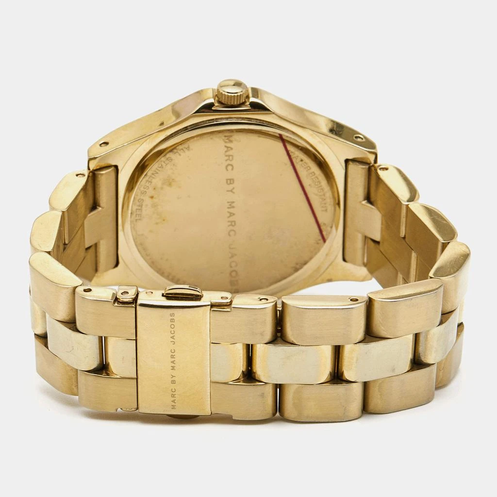 Marc by Marc Jacobs Champagne Gold Plated Stainless Steel Blake MBM3126 Women's Wristwatch 36 mm 商品