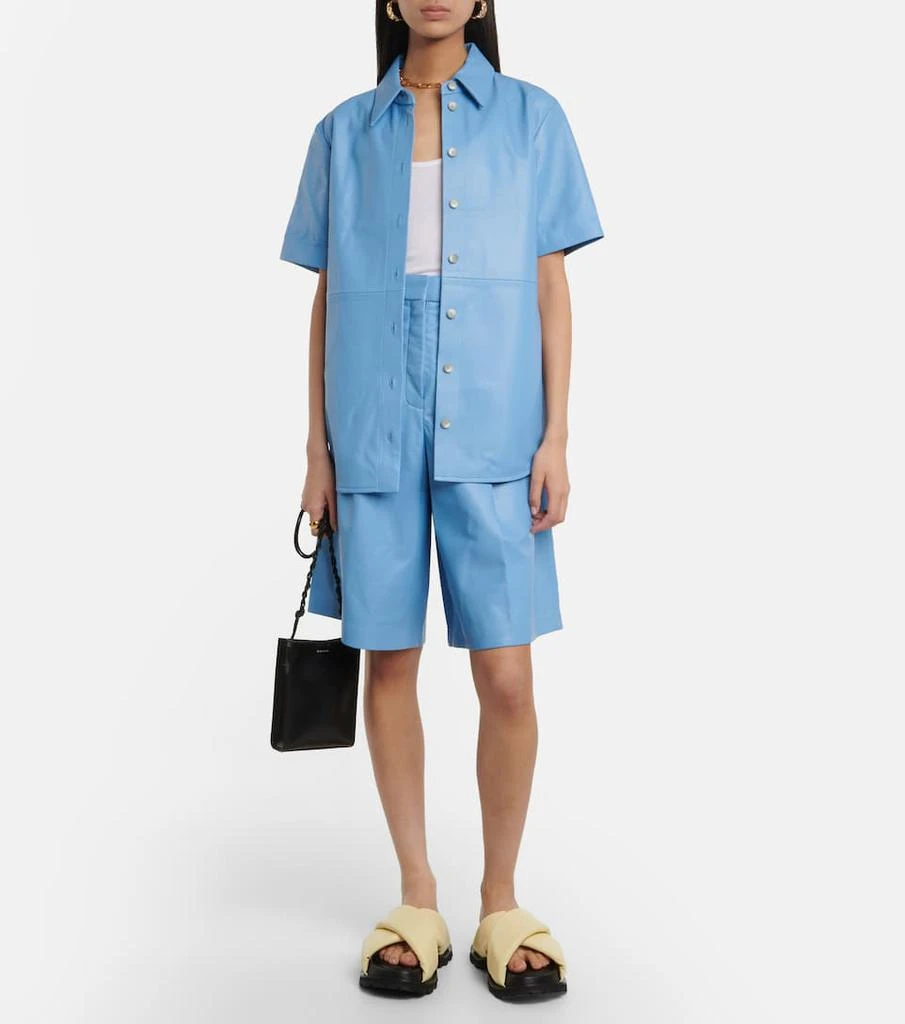 商品Joseph|Bruni纳帕革衬衫,价格¥7049,第2张图片详细描述