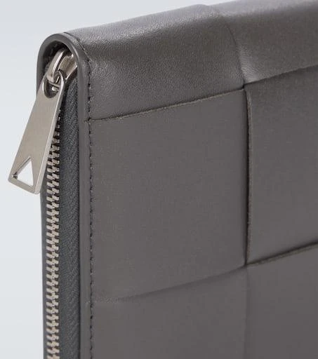 商品Bottega Veneta|拉链Intreccio编织皮革钱包,价格¥8346,第4张图片详细描述