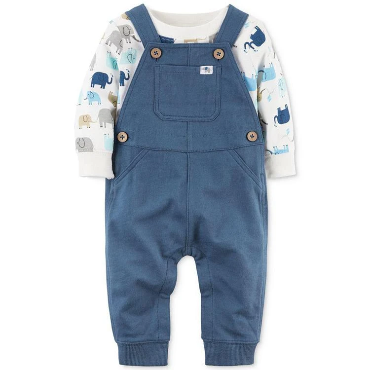 商品Carter's|男婴大象印花两件套,价格¥126,第1张图片