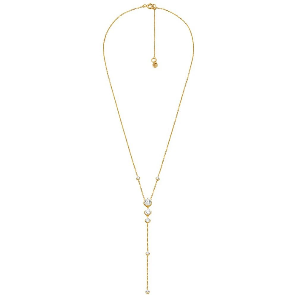 商品Michael Kors|14K Gold Plated Sterling Silver Lariat Necklace,价格¥1469,第2张图片详细描述