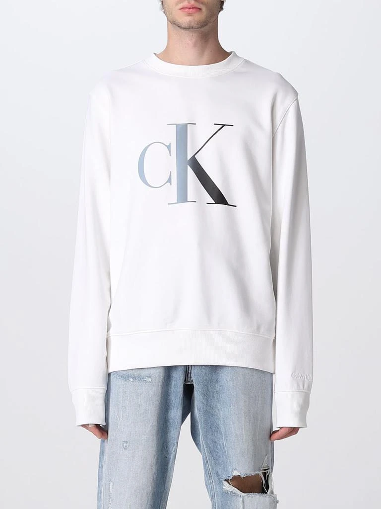 商品Calvin Klein|FILLED CK CREW NECK,价格¥743,第1张图片