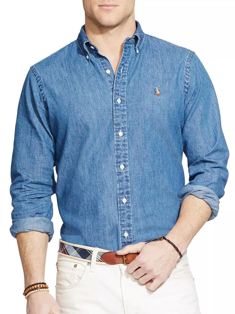 商品Ralph Lauren|Classic-Fit Denim Shirt,价格¥940,第1张图片