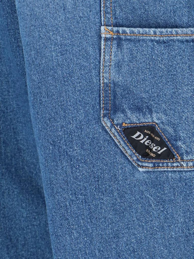 商品Diesel|Diesel D-Livery Mid-Rise Straight Leg Jeans,价格¥1485,第4张图片详细描述