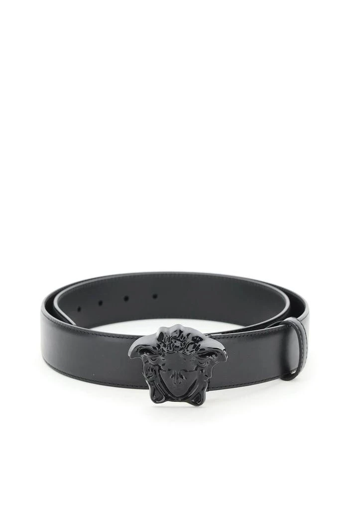 商品Versace|"LA MEDUSA" LEATHER BELT,价格¥1094,第1张图片