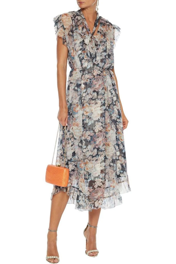 商品Zimmermann|Tempest floral-print georgette midi dress,价格¥2685,第2张图片详细描述