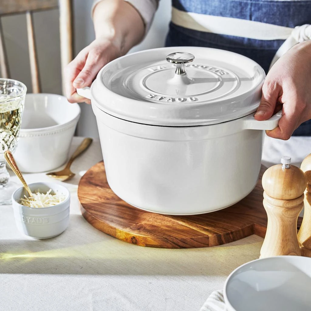商品Staub|Cast Iron 5 Quart Tall Cocotte,价格¥1503,第5张图片详细描述