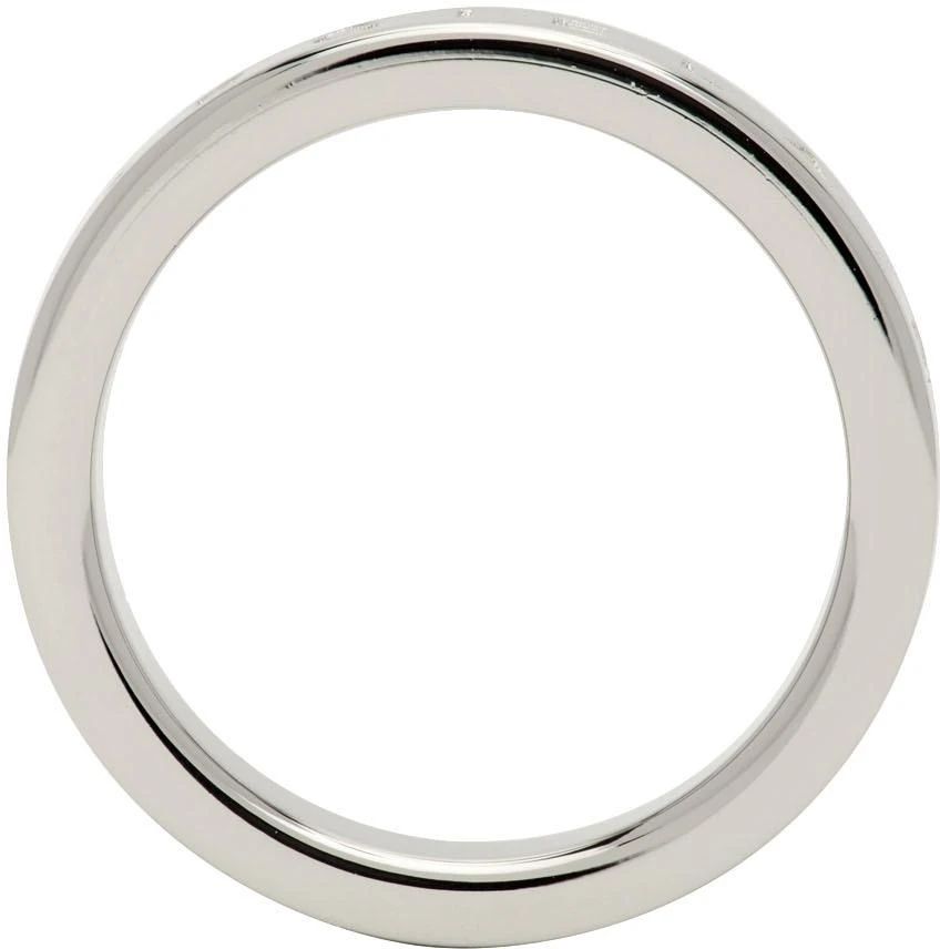 商品MAISON MARGIELA|Silver Skinny Logo Ring,价格¥429,第2张图片详细描述