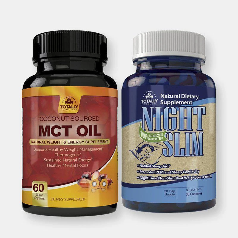 商品Totally Products|Night Slim and MCT Oil Combo Pack,价格¥179,第1张图片